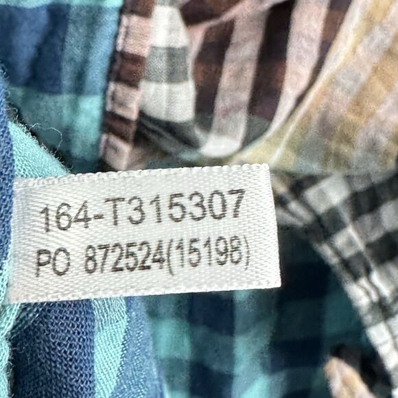 Tommy Bahama Shirt Mens XL Cotton Madras Plaid Button Up Preppy Long Sleeve - Picture 16 of 16